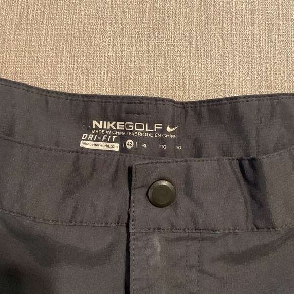 Nike Flex Core Dri-FIT Mens Golf Shorts 4‎ Pocket Performance Athletic Black 42 - Picture 3 of 6